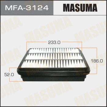 MFA-3124 MASUMA Воздушный фильтр (фото 1)