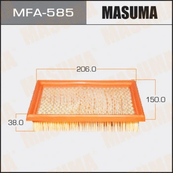 MFA-585 MASUMA Воздушный фильтр (фото 1)