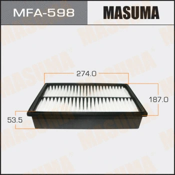 MFA-598 MASUMA Воздушный фильтр (фото 1)