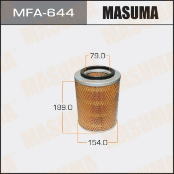 MFA-644 MASUMA Воздушный фильтр (фото 1)