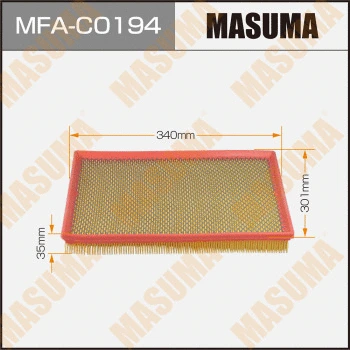 MFA-C0194 MASUMA Воздушный фильтр (фото 1)