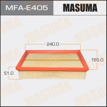MFA-E405 MASUMA Воздушный фильтр (фото 1)