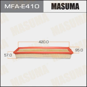 MFA-E410 MASUMA Воздушный фильтр (фото 1)