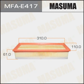 MFA-E417 MASUMA Воздушный фильтр (фото 1)