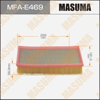 MFA-E469 MASUMA Воздушный фильтр (фото 1)