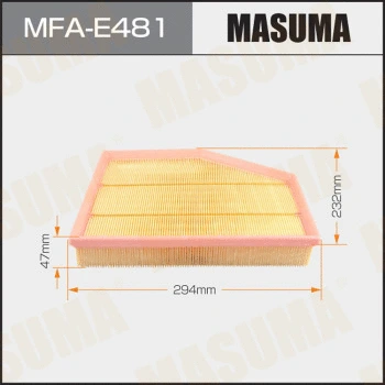 MFA-E481 MASUMA Воздушный фильтр (фото 1)
