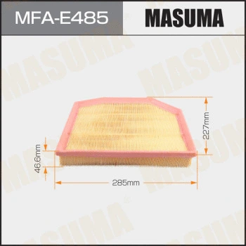 MFA-E485 MASUMA Воздушный фильтр (фото 1)