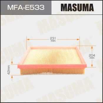 MFA-E533 MASUMA Воздушный фильтр (фото 1)