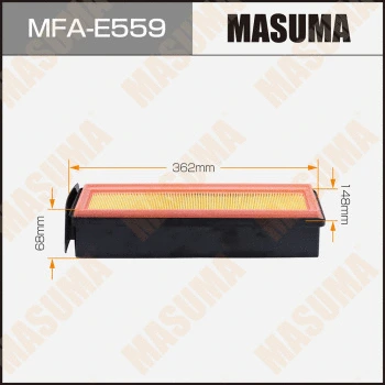 MFA-E559 MASUMA Воздушный фильтр (фото 1)