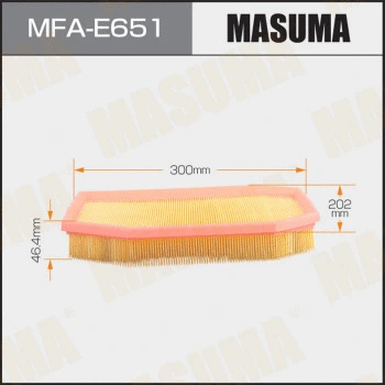 MFA-E651 MASUMA Воздушный фильтр (фото 1)