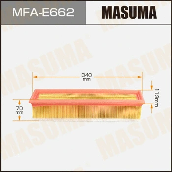 MFA-E662 MASUMA Воздушный фильтр (фото 1)