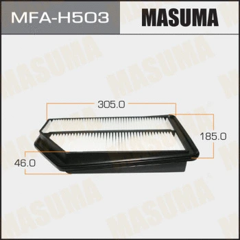 MFA-H503 MASUMA Воздушный фильтр (фото 1)