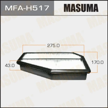 MFA-H517 MASUMA Воздушный фильтр (фото 1)