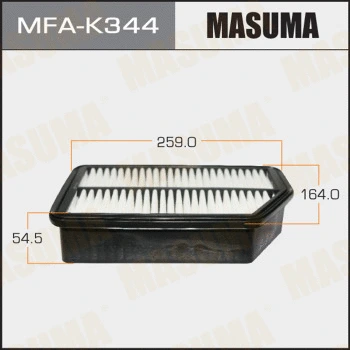 MFA-K344 MASUMA Воздушный фильтр (фото 1)
