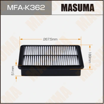 MFA-K362 MASUMA Воздушный фильтр (фото 1)