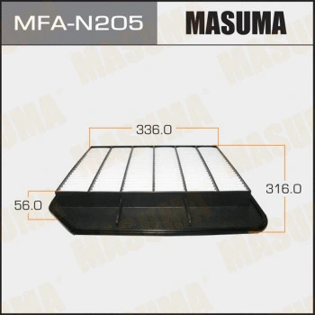 MFA-N205 MASUMA Воздушный фильтр (фото 1)