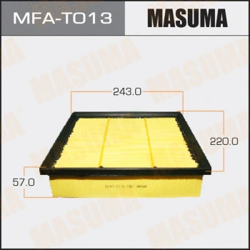 MFA-T013 MASUMA Воздушный фильтр (фото 1)
