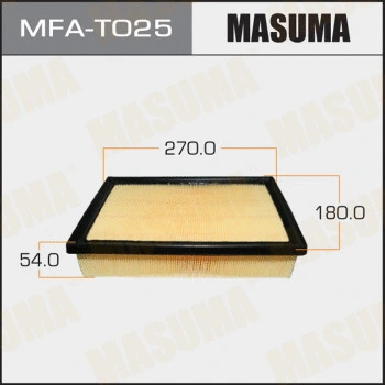 MFA-T025 MASUMA Воздушный фильтр (фото 1)
