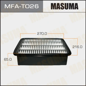 MFA-T026 MASUMA Воздушный фильтр (фото 1)