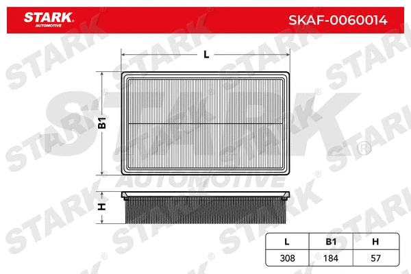 SKAF-0060014 Stark Воздушный фильтр (фото 2)