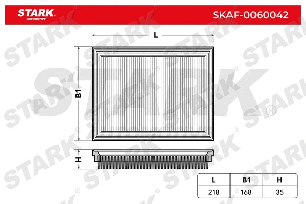 SKAF-0060042 Stark Воздушный фильтр (фото 1)