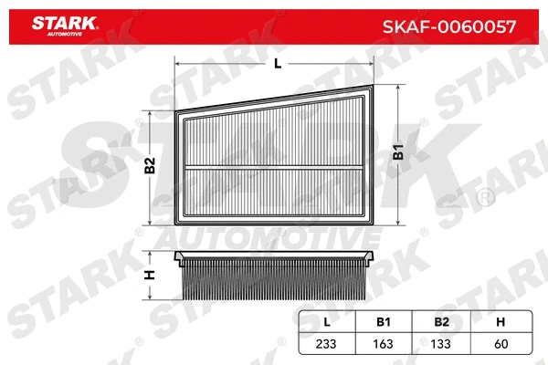 SKAF-0060057 Stark Воздушный фильтр (фото 2)