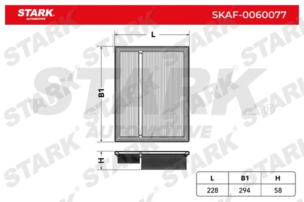 SKAF-0060077 Stark Воздушный фильтр (фото 4)