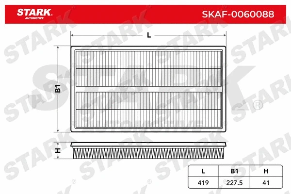 SKAF-0060088 Stark Воздушный фильтр (фото 2)