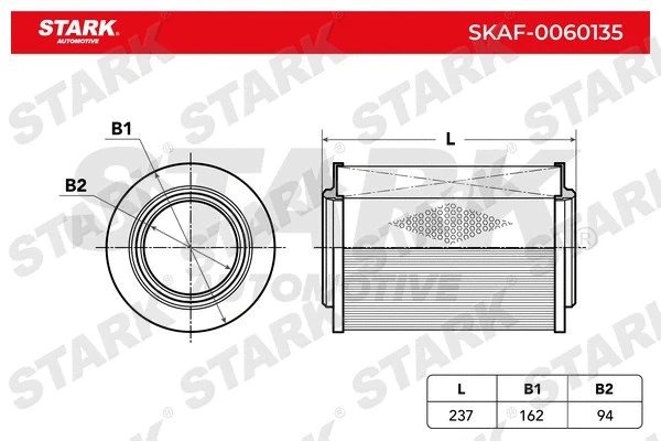 SKAF-0060135 Stark Воздушный фильтр (фото 3)