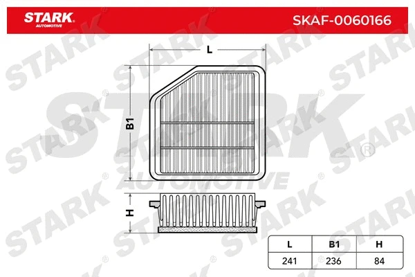 SKAF-0060166 Stark Воздушный фильтр (фото 2)