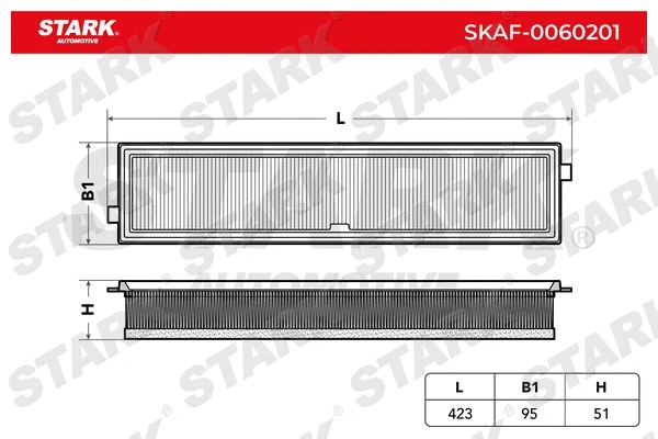 SKAF-0060201 Stark Воздушный фильтр (фото 5)