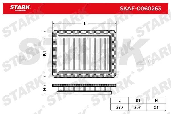 SKAF-0060263 Stark Воздушный фильтр (фото 1)