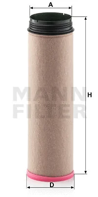 CF 710 MANN Фильтр добавочного воздуха (фото 1)