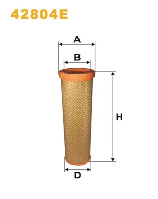 42804E WIX Фильтр добавочного воздуха (фото 1)