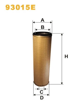 93015E WIX Фильтр добавочного воздуха (фото 1)