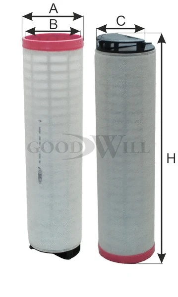 AG 1054/1 GOODWILL Фильтр добавочного воздуха (фото 2)