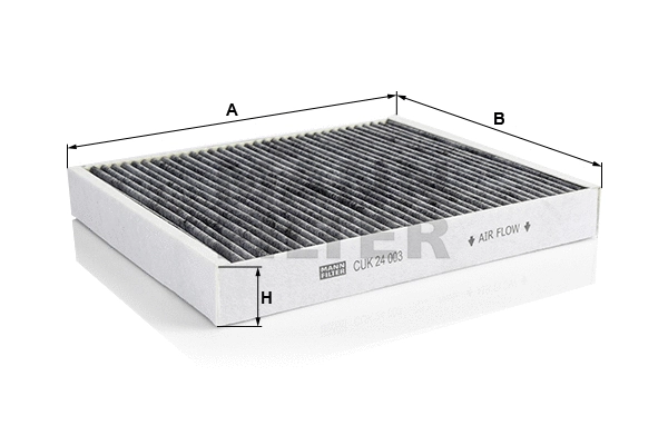 CUK 24 003 MANN Фильтр, воздух во внутренном пространстве (фото 1)
