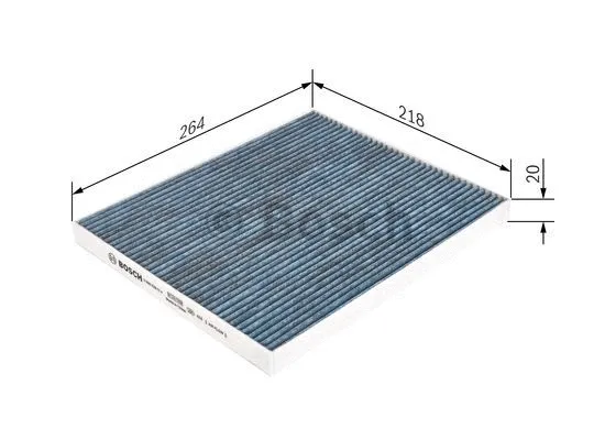 0 986 628 514 BOSCH Фильтр, воздух во внутренном пространстве (фото 3)