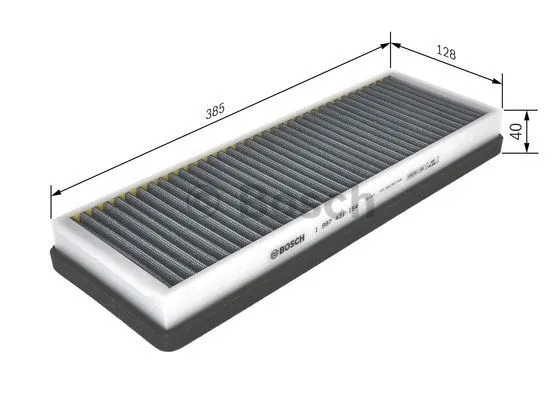 1 987 431 154 BOSCH Фильтр, воздух во внутренном пространстве (фото 4)
