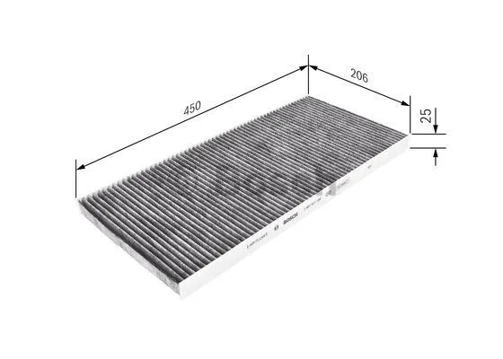 1 987 431 194 BOSCH Фильтр, воздух во внутренном пространстве (фото 5)
