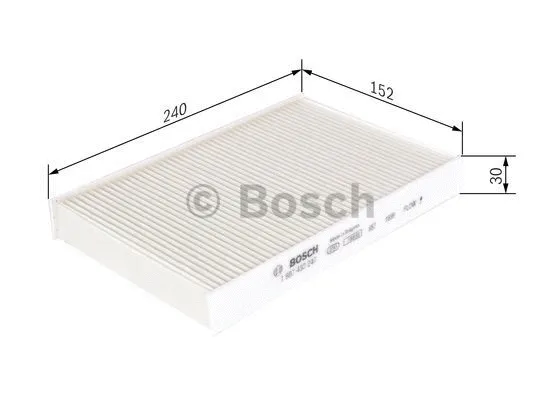 1 987 432 247 BOSCH Фильтр, воздух во внутренном пространстве (фото 5)