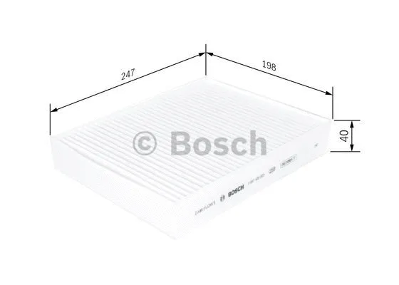 1 987 435 003 BOSCH Фильтр, воздух во внутренном пространстве (фото 2)