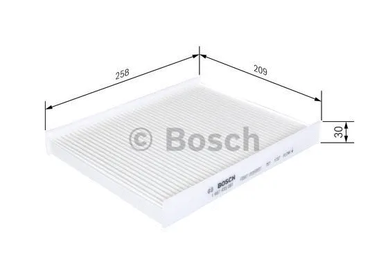 1 987 435 081 BOSCH Фильтр, воздух во внутренном пространстве (фото 5)