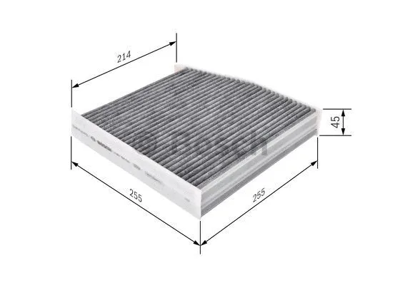 1 987 435 505 BOSCH Фильтр, воздух во внутренном пространстве (фото 1)