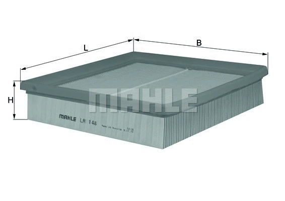 LA 148 KNECHT/MAHLE Фильтр, воздух во внутренном пространстве (фото 1)