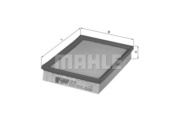LA 99 KNECHT/MAHLE Фильтр, воздух во внутренном пространстве (фото 1)