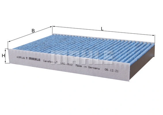 LAO 1612 KNECHT/MAHLE Фильтр, воздух во внутренном пространстве (фото 1)