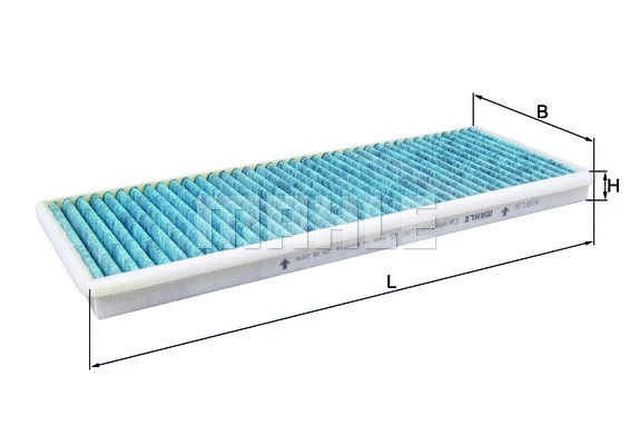 LAO 45 KNECHT/MAHLE Фильтр, воздух во внутренном пространстве (фото 1)