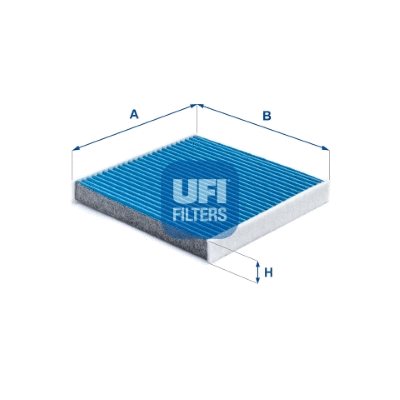 34.271.00 UFI Фильтр, воздух во внутренном пространстве (фото 1)