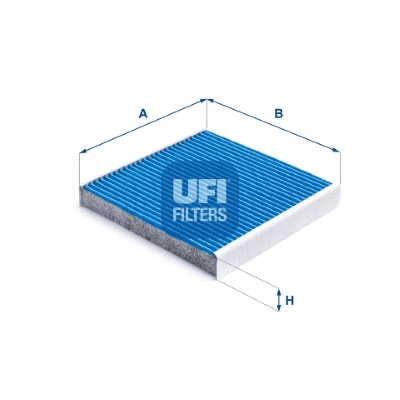 34.282.00 UFI Фильтр, воздух во внутренном пространстве (фото 1)